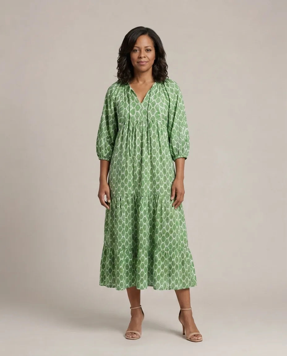 quarter sleeve midi dress Apolline Color:mauve pink Z Supply Women's Sunsought innovative structures with playful smarttag_size_in_stock:        4X