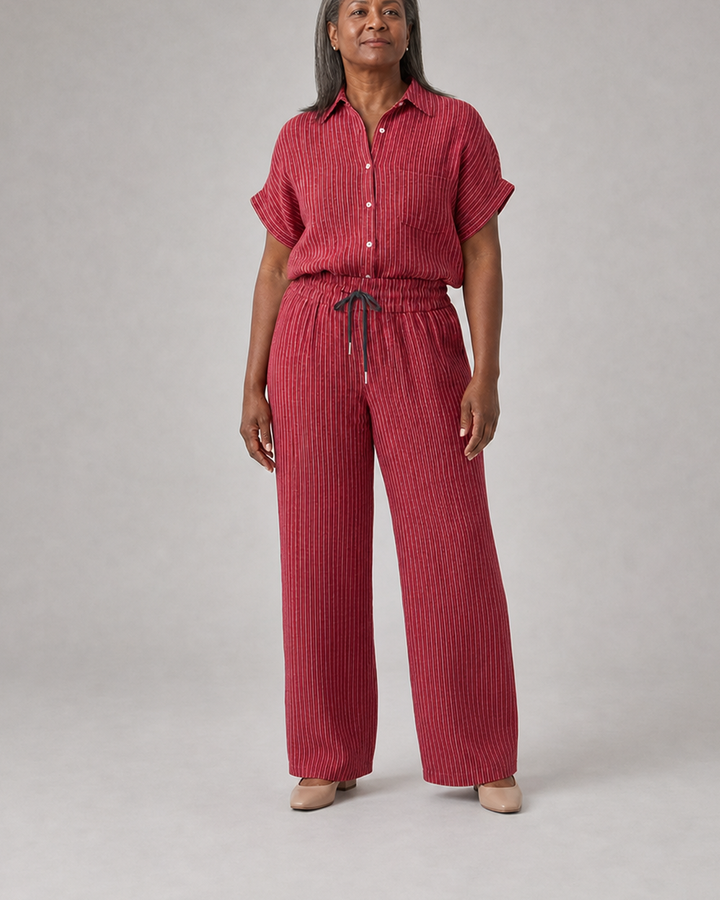 Ode in cherry red