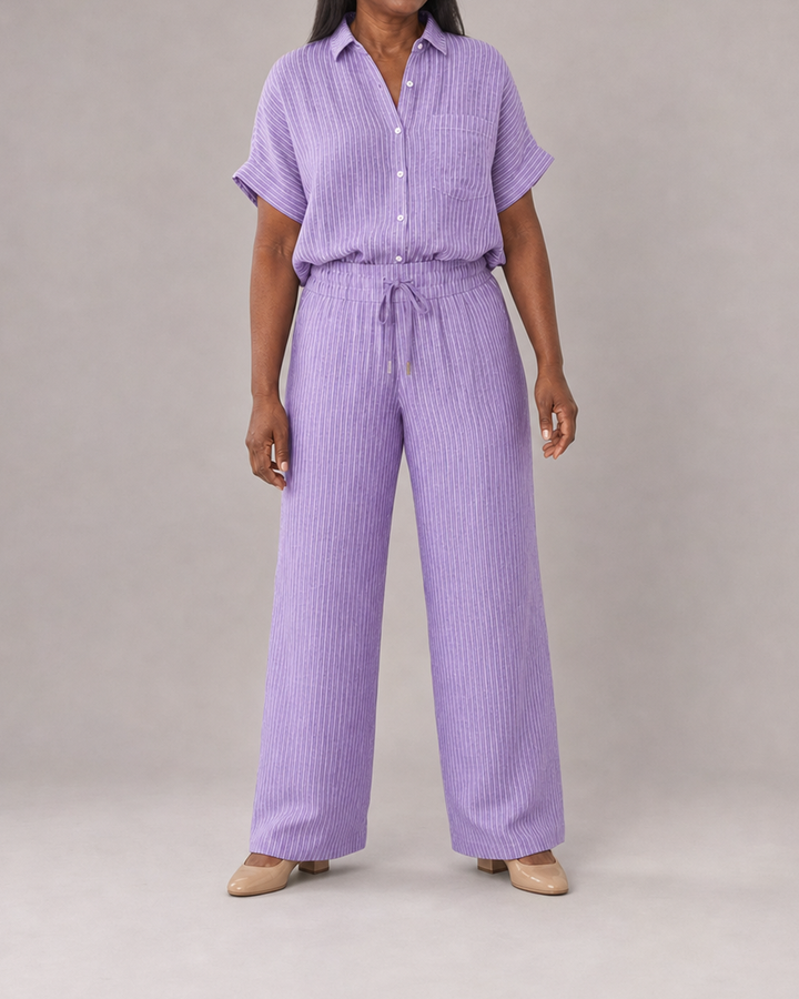 Ode in lavender purple