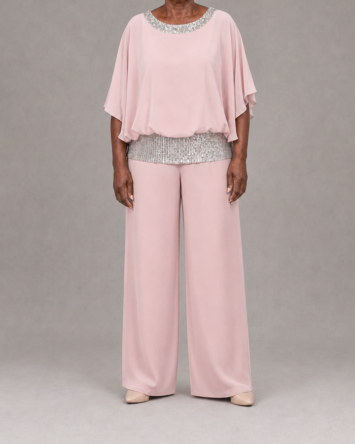 Anita in baby pink