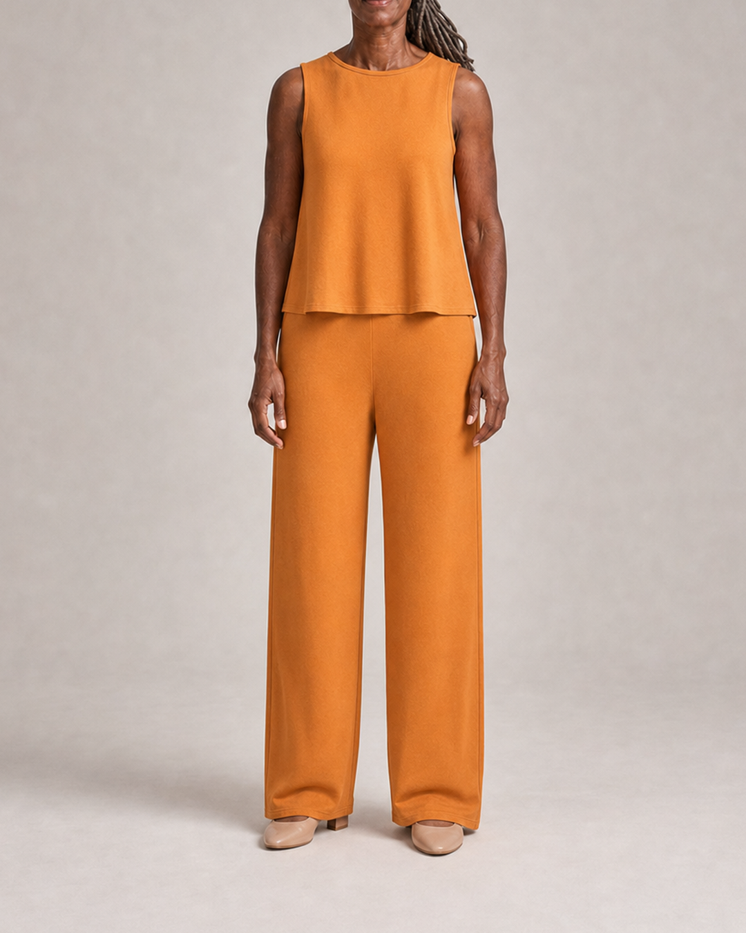 Yama in tangerine orange