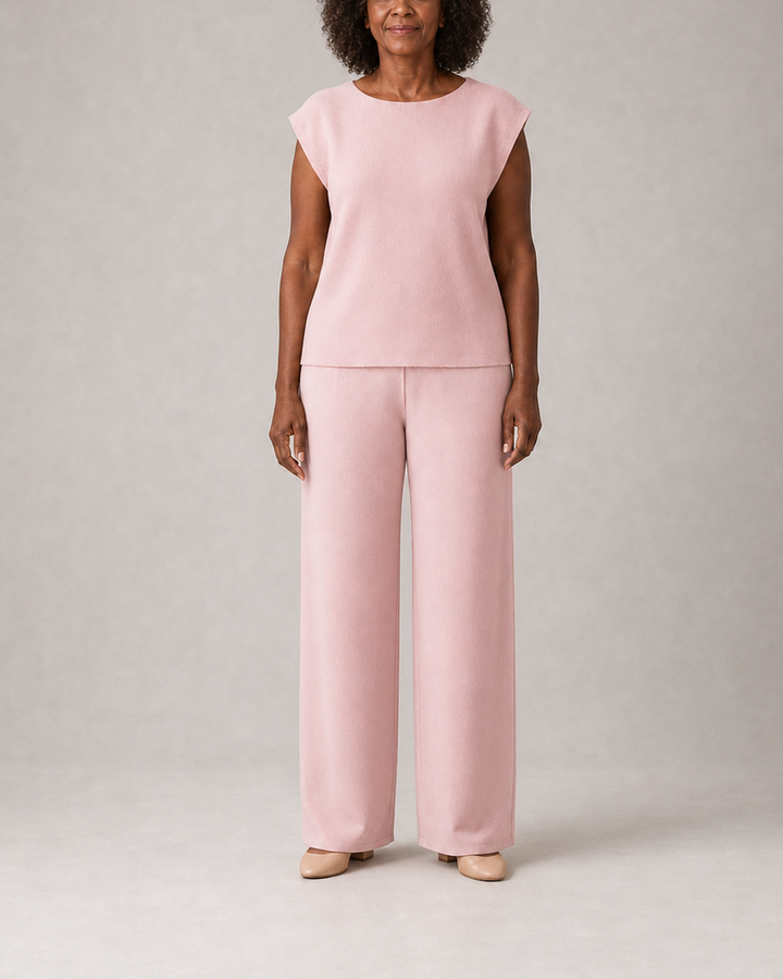 Charlotte in pastel pink