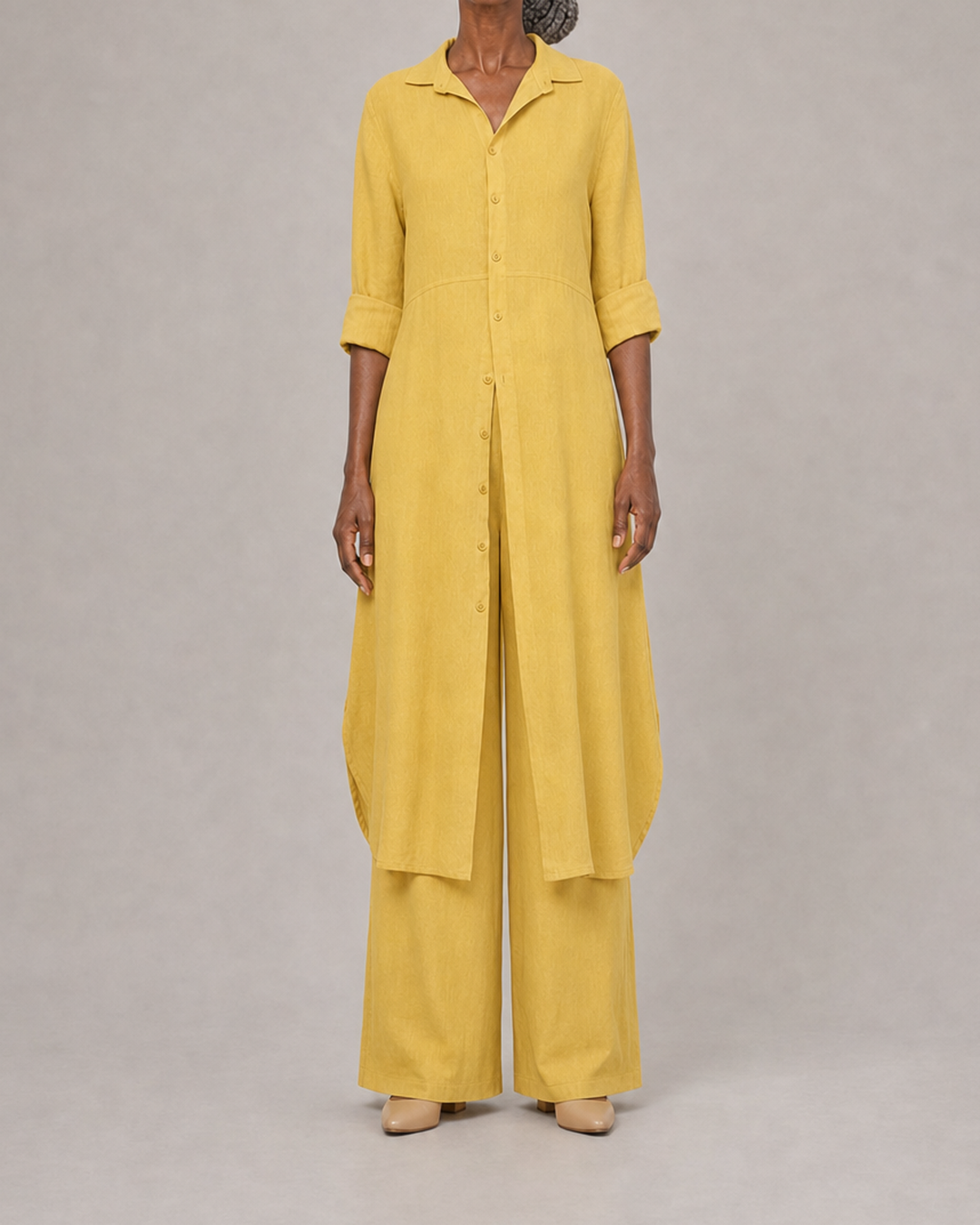 Callie in sunflower yellow