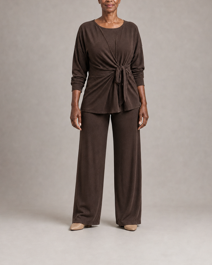 Lione in cocoa brown