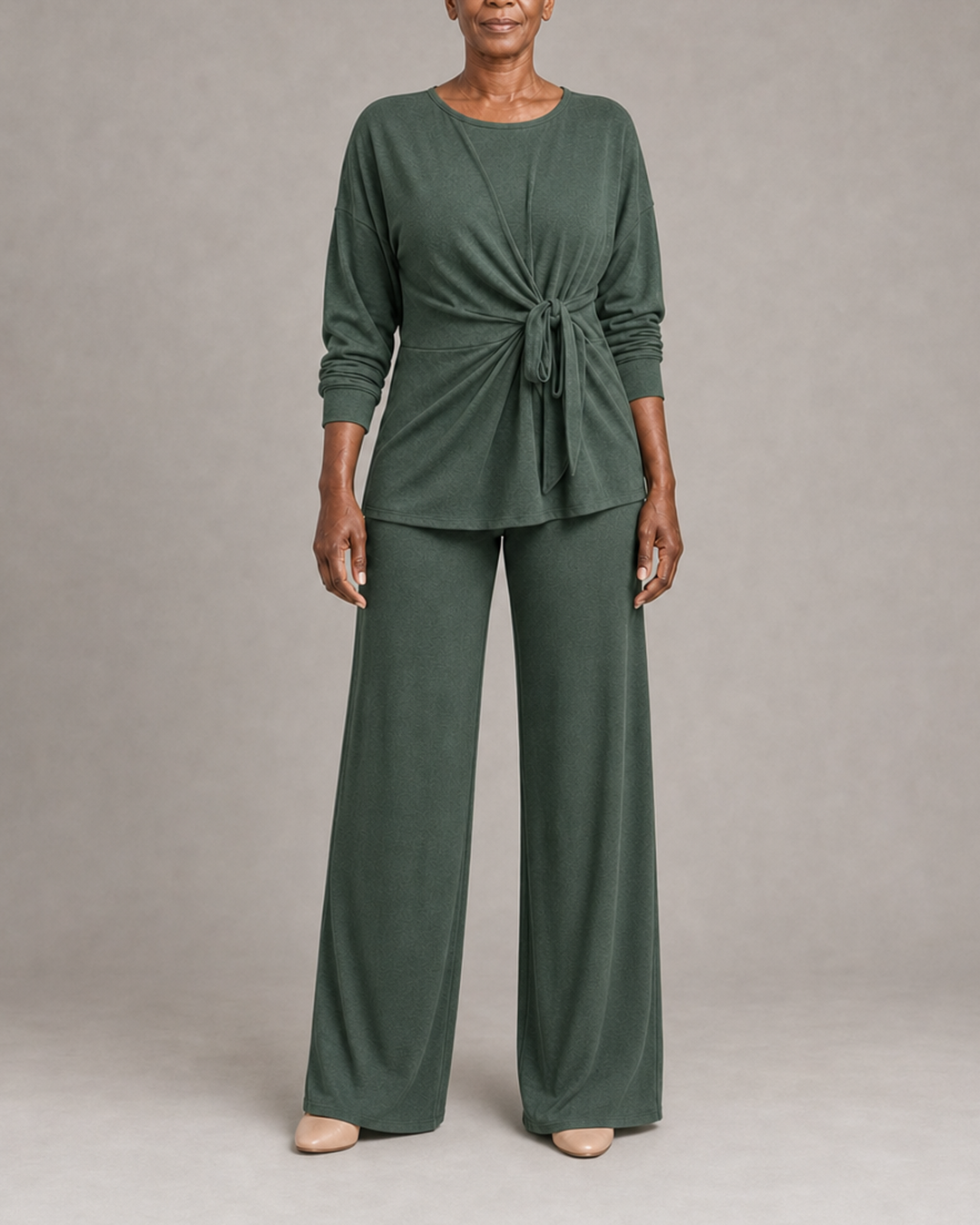 Lione in olive green