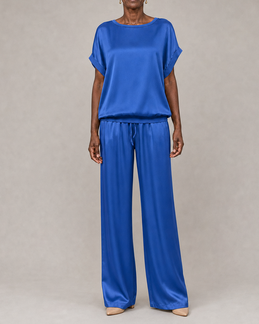 Elara in royal blue
