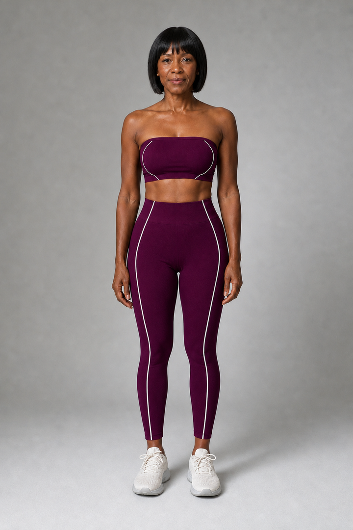 Adelaide in Wine Red Set