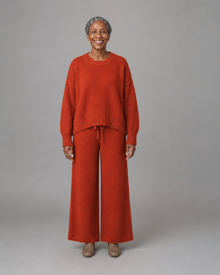 Imelda in Red