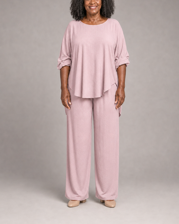 Ella in baby pink