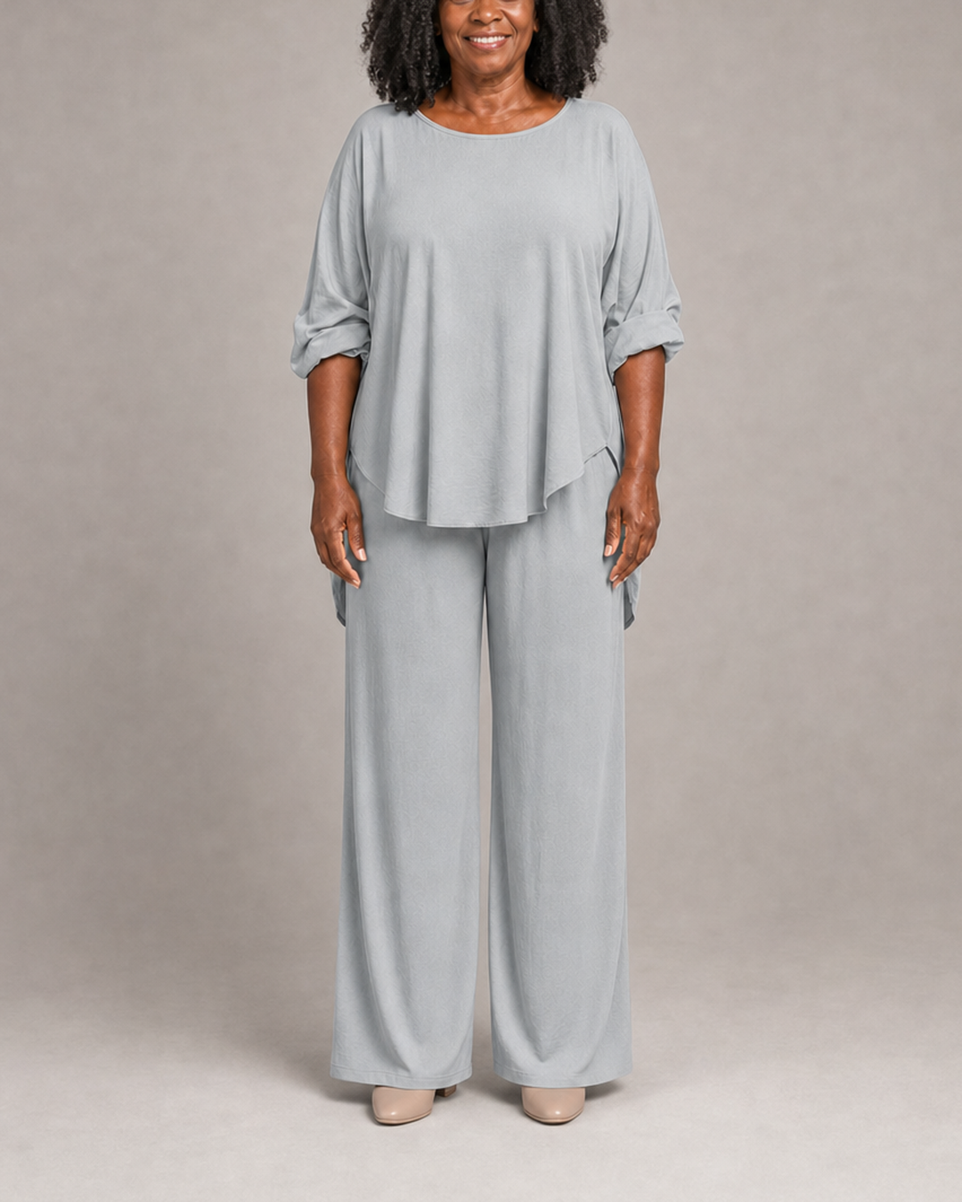 Ella in stone gray