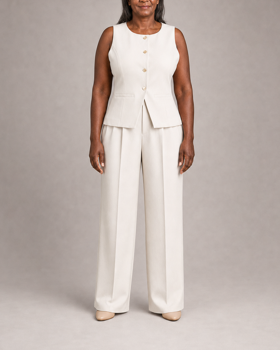 Ameline in ivory white