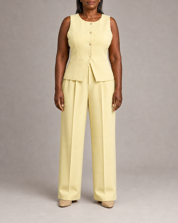 Ameline in lemon yellow