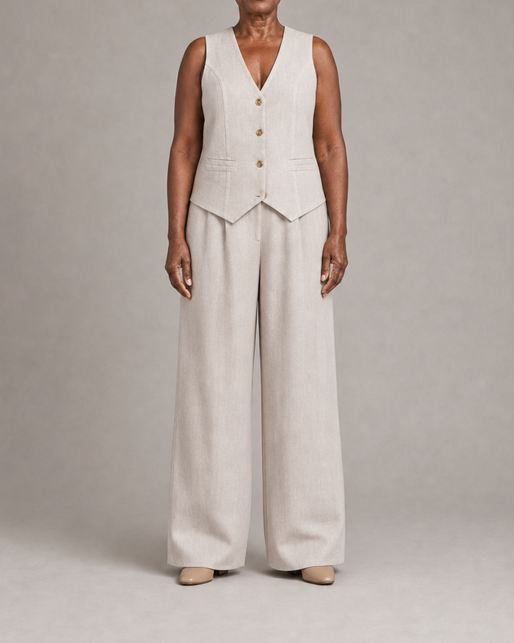 Peggy in soft beige