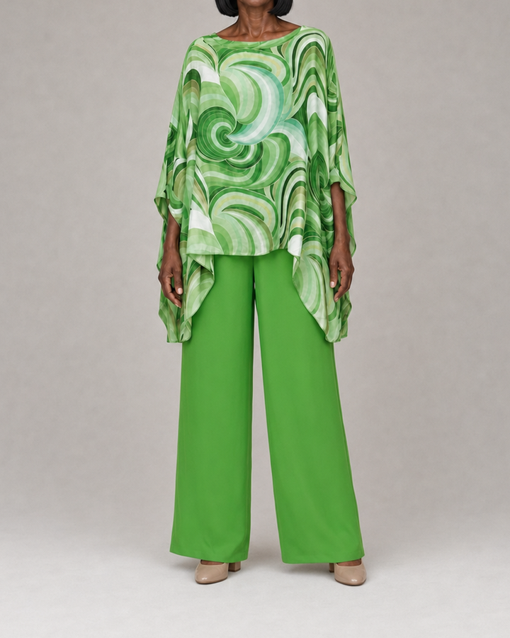 Lorna in grass green