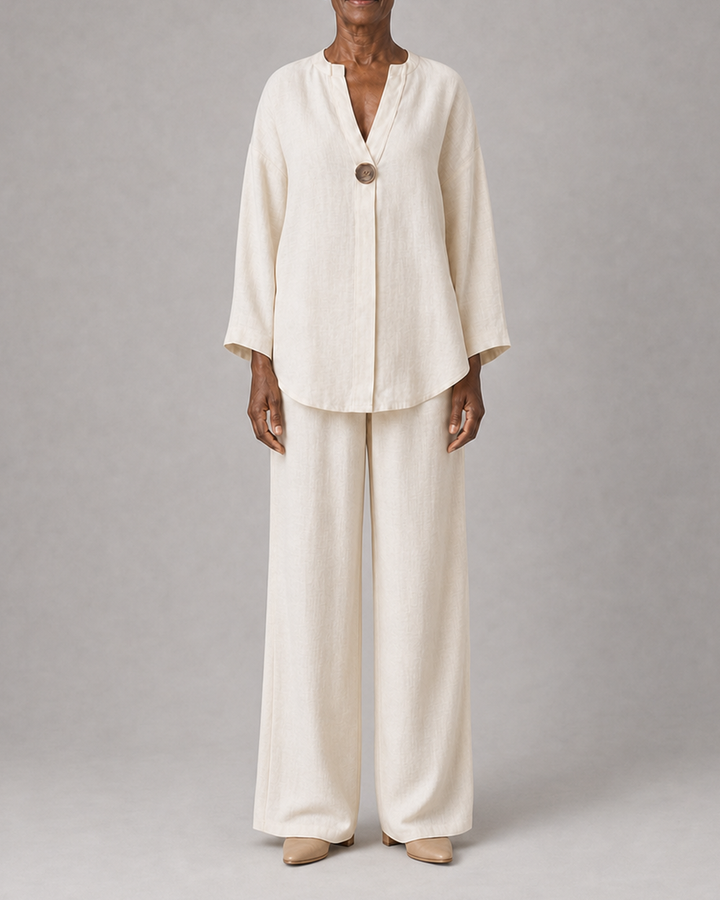 Elena in soft beige