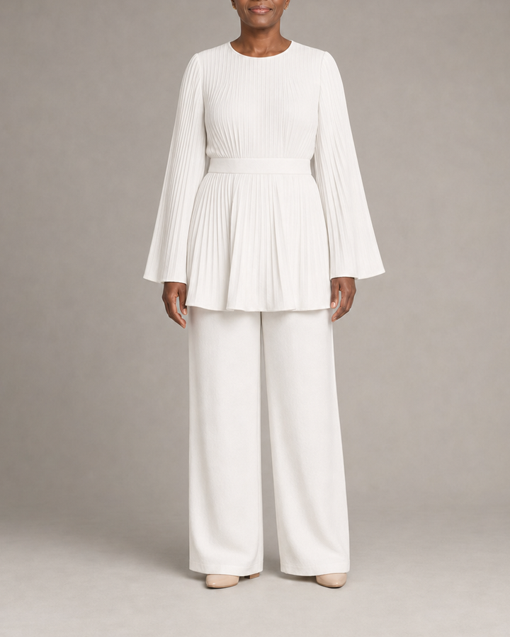 Evelina in ivory white