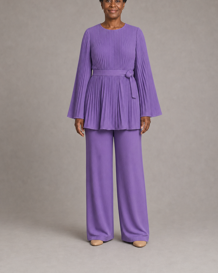 Evelina in violet purple