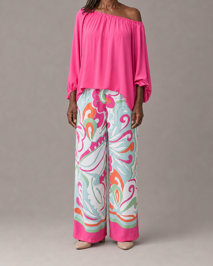 Camille in rose pink