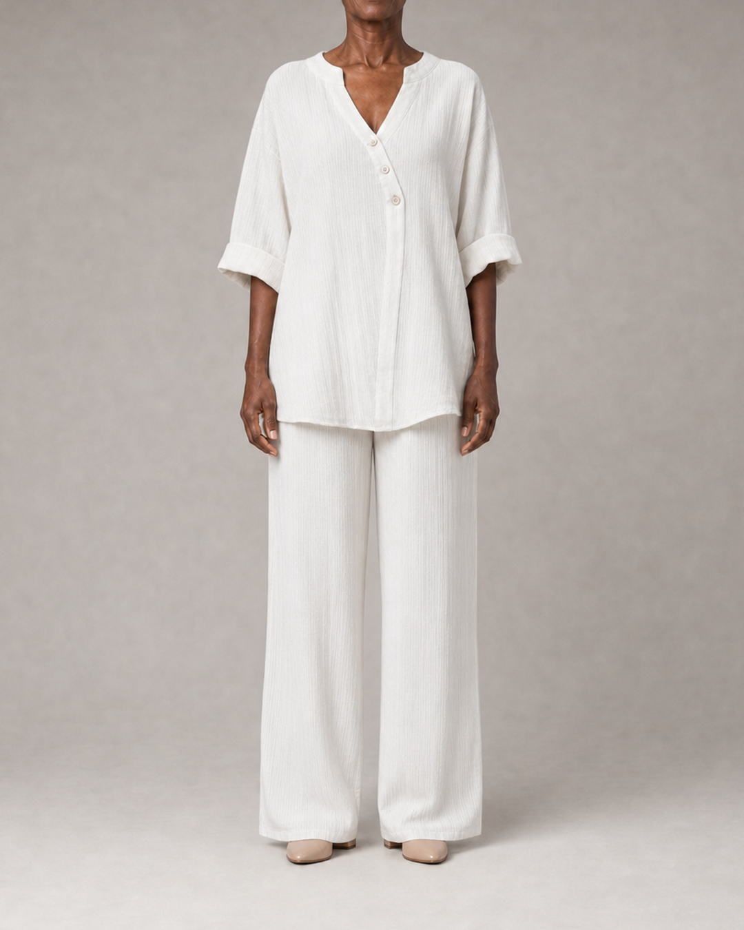 Nora in ivory white