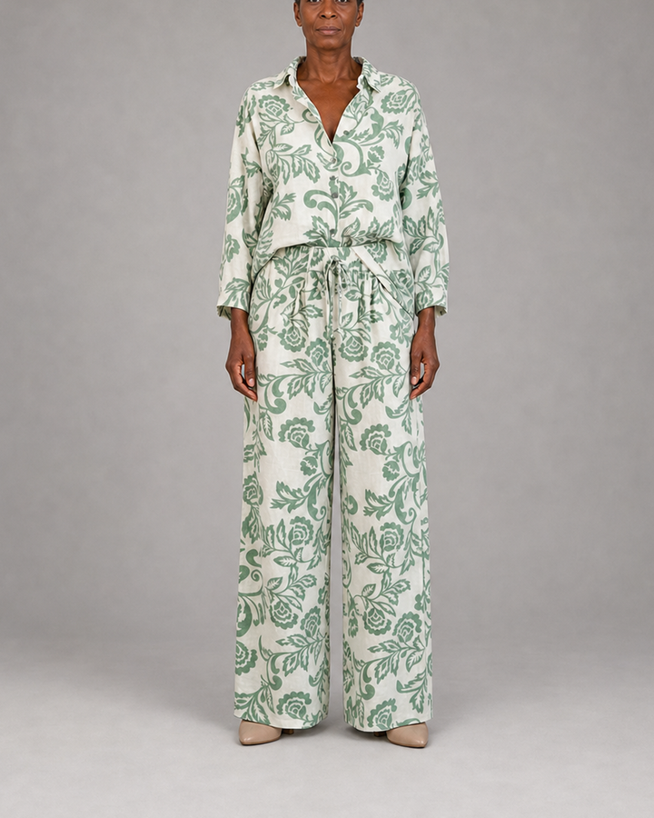 Eliane in sage green