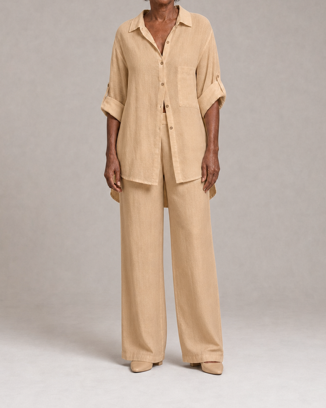 Merla in warm beige