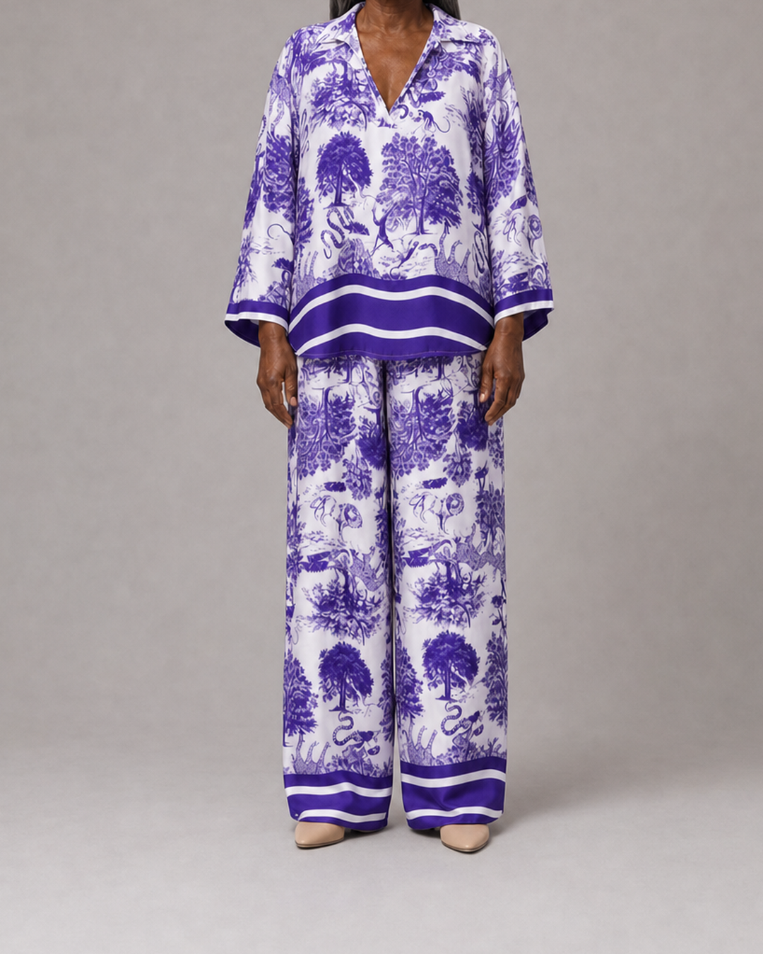 Georgia in lavender purple