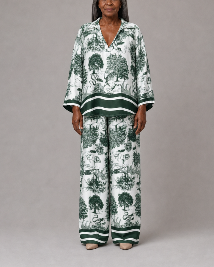 Georgia in sage green