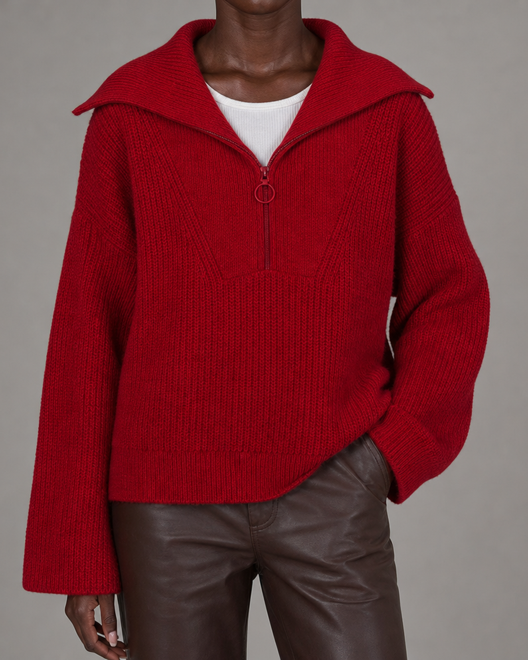 Odile in Dark Red