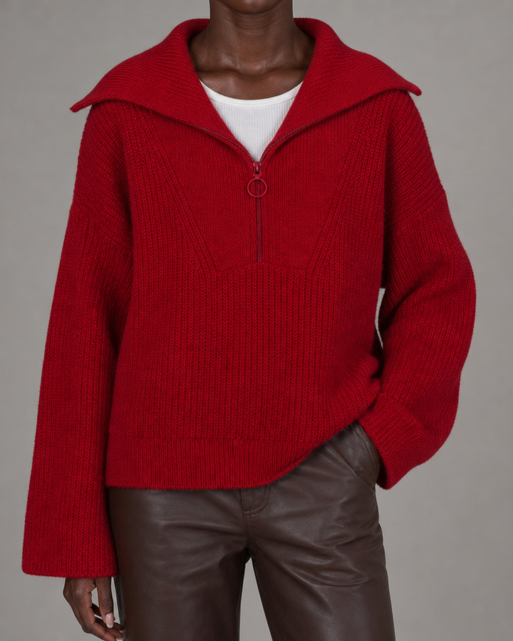 Odile in Dark Red