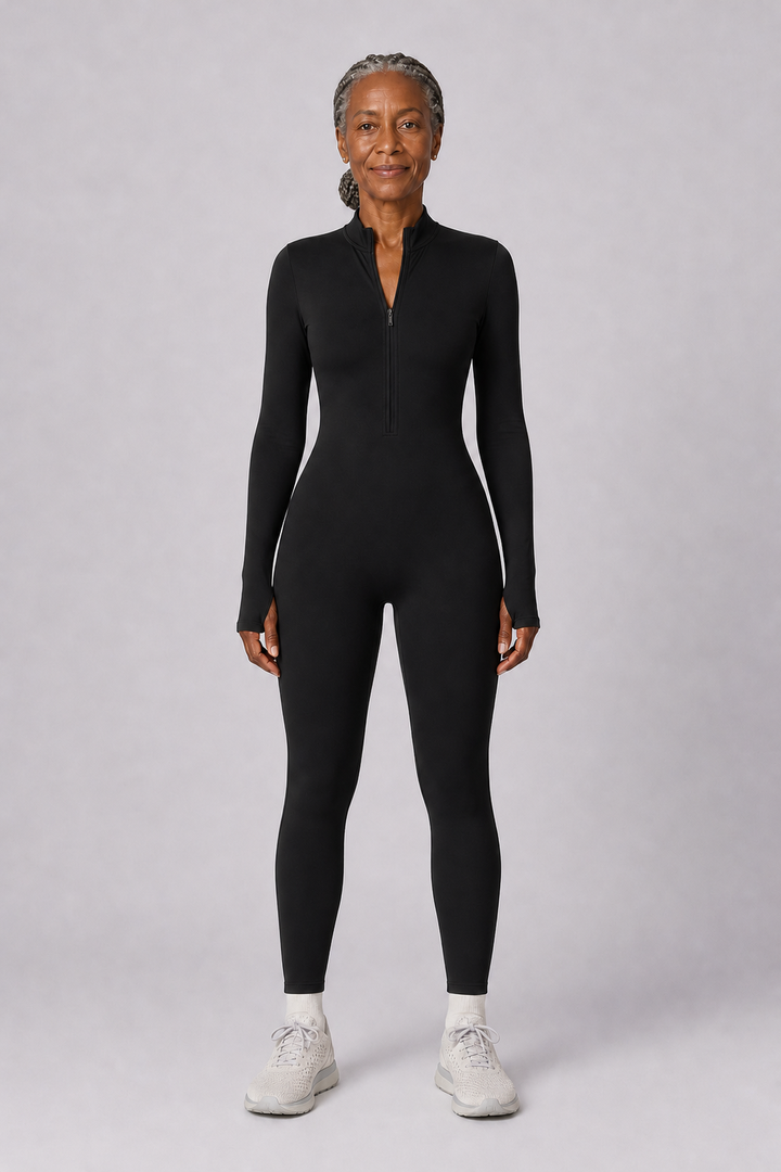 Rosalba in Rich Black One-Piece
