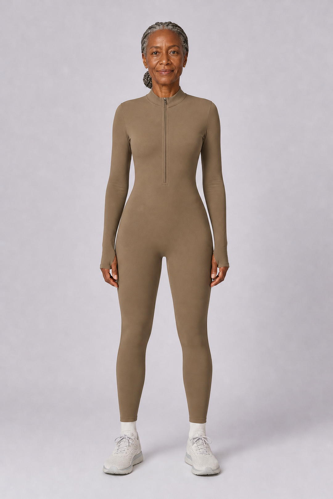 Rosalba in Camel One-Piece