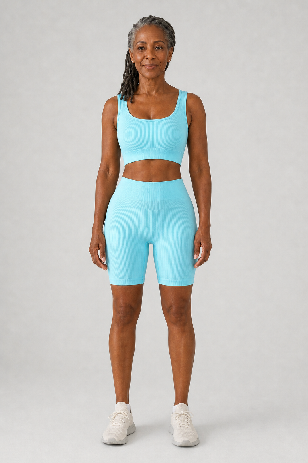 Roselle in Light Blue Set