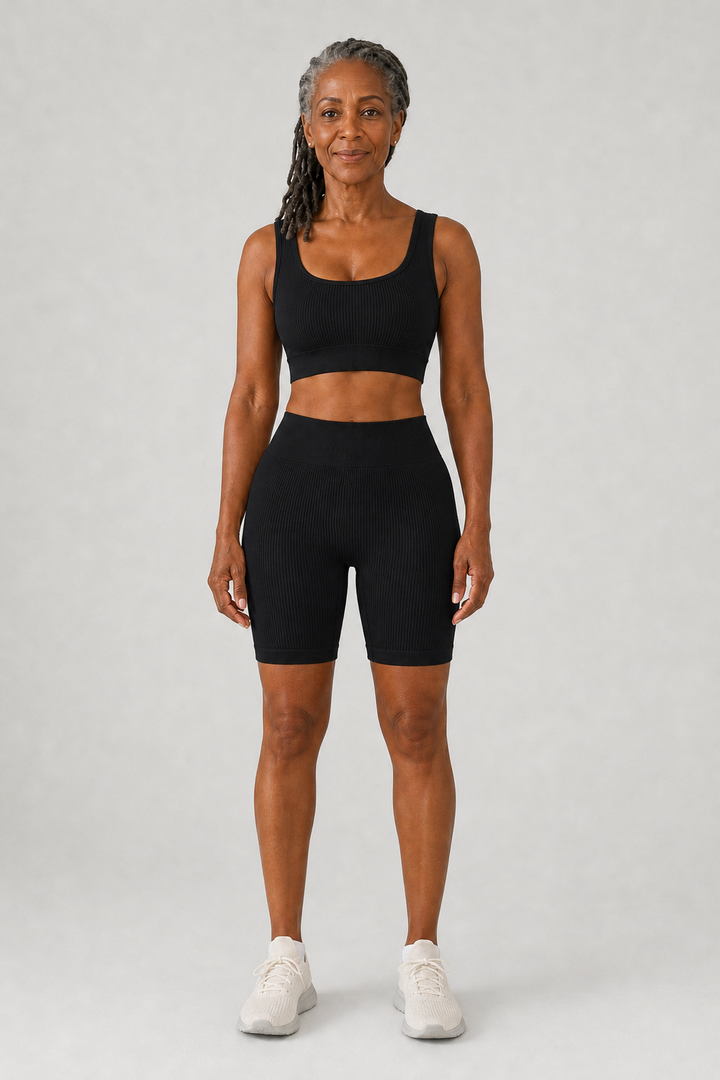 Roselle in Black Set