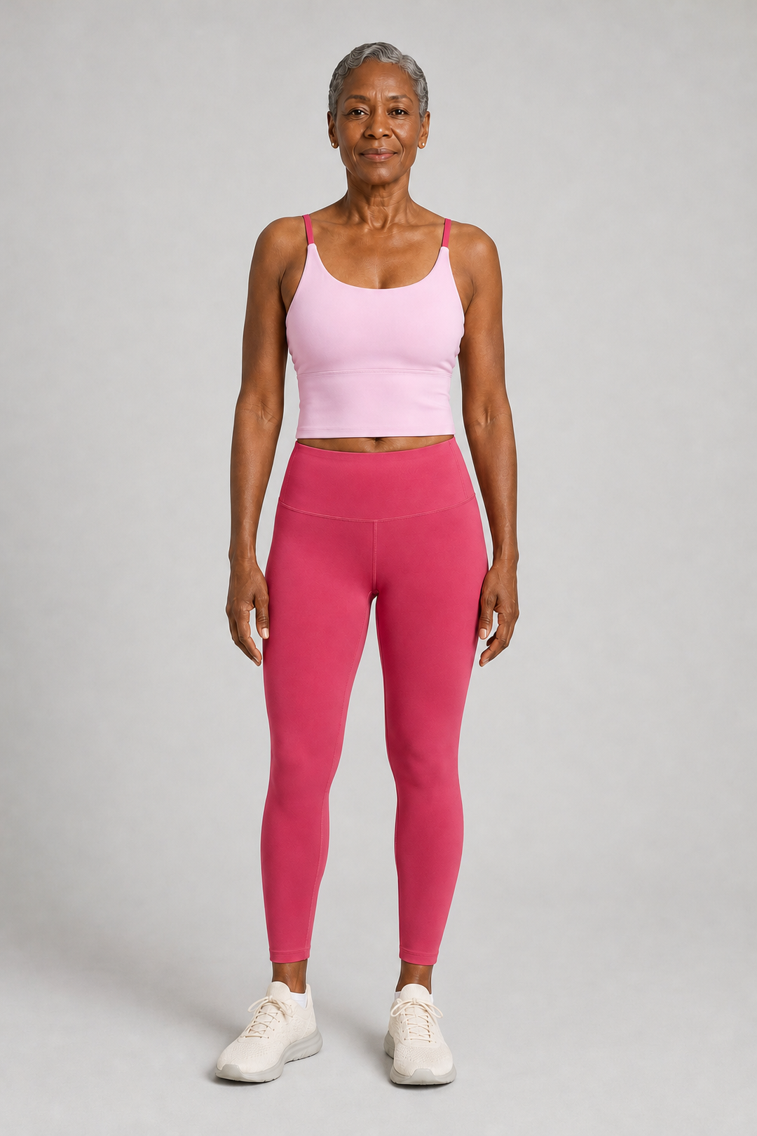 Lanelle in Rose Quartz & Raspberry Two-Piece