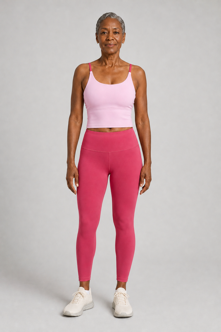 Lanelle in Rose Quartz & Raspberry Two-Piece