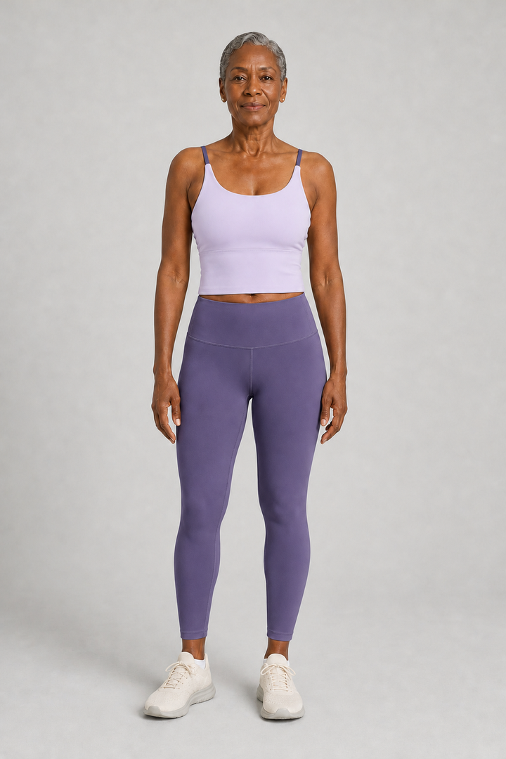 Lanelle in Orchid Plum & Deep Aubergine Two-Piece