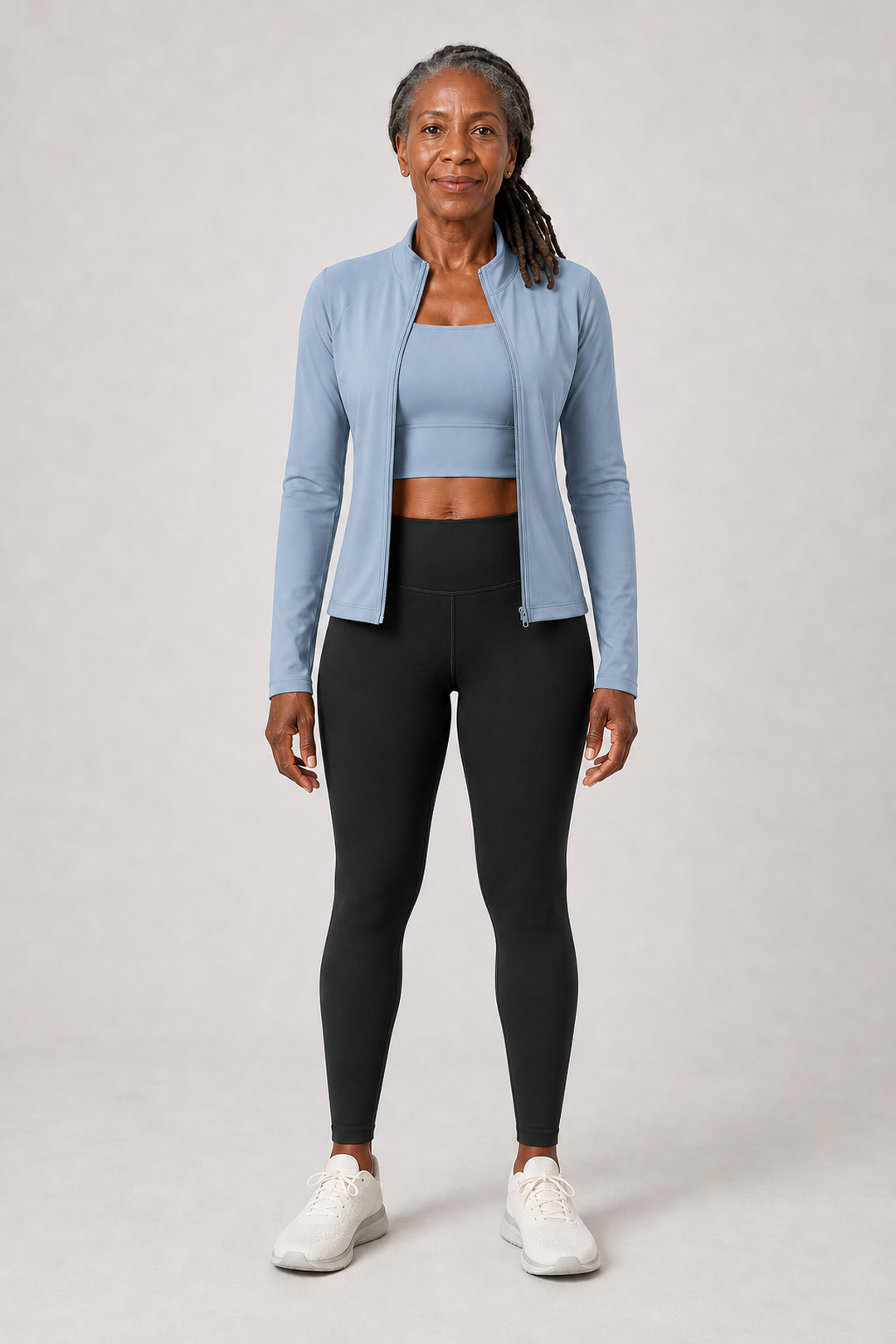 Rosemarie in Lake Blue / Lake Blue / Starlit Black Three-Piece