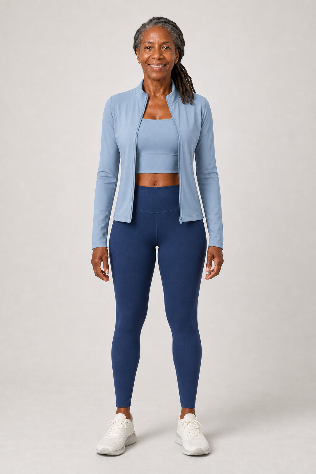 Rosemarie in Lake Blue / Lake Blue / Whale Blue Three-Piece