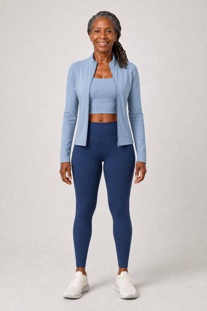 Rosemarie in Lake Blue / Lake Blue / Whale Blue Three-Piece