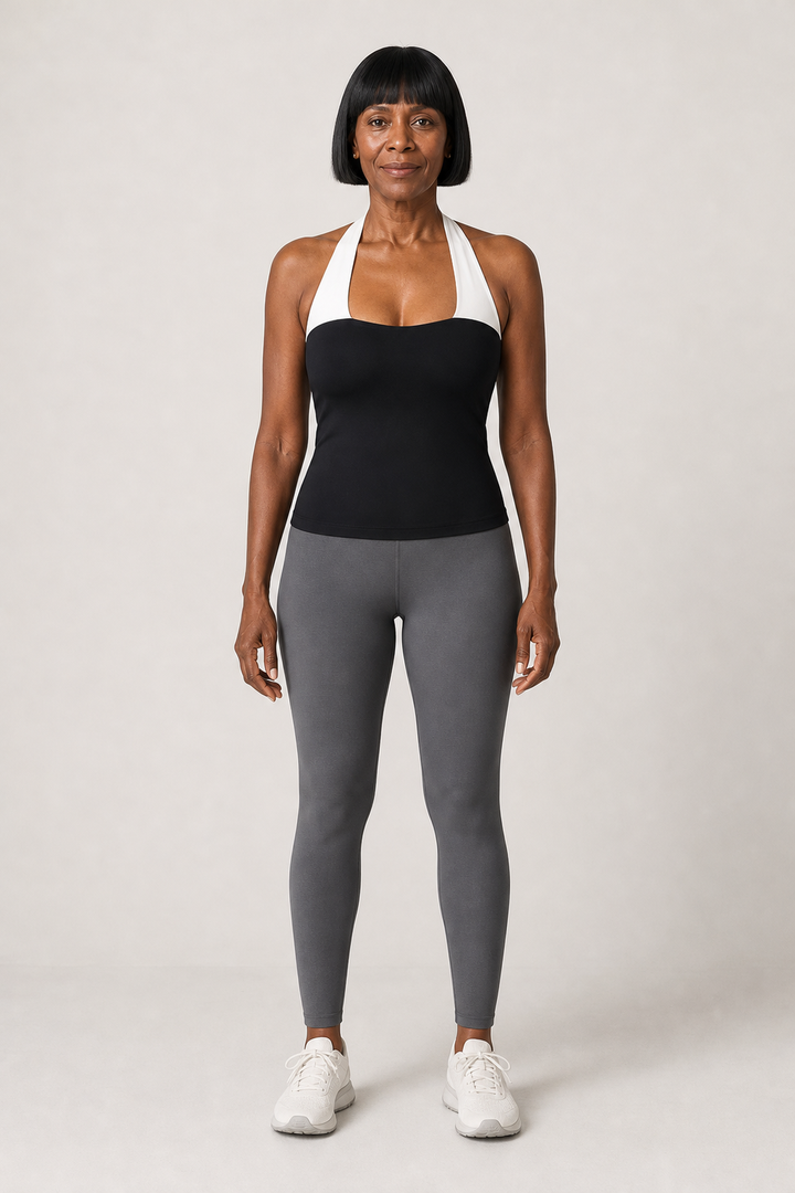 Annalise in Black — Halter Tube Top