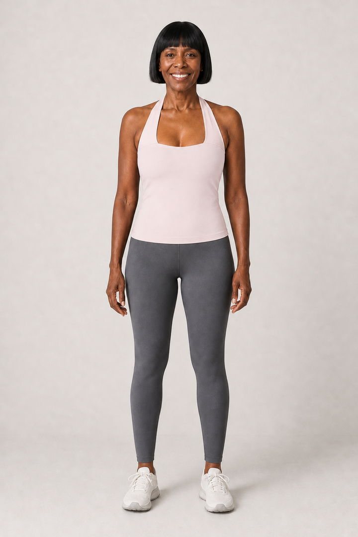 Annalise in Pink — Halter Tube Top