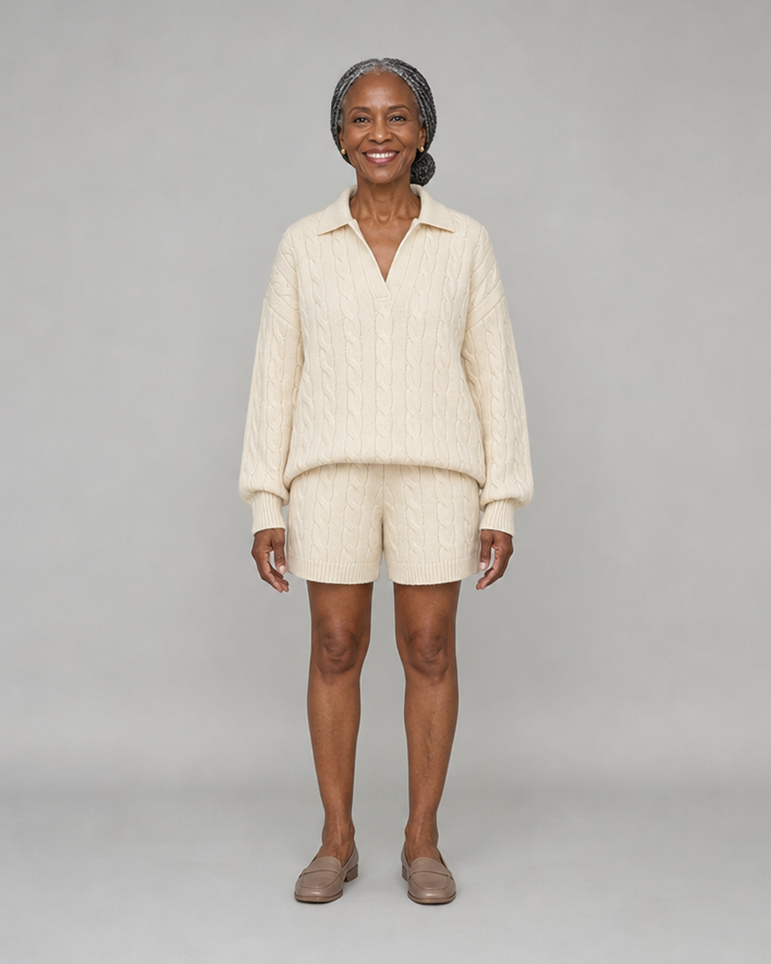 Zinnia in Cream
