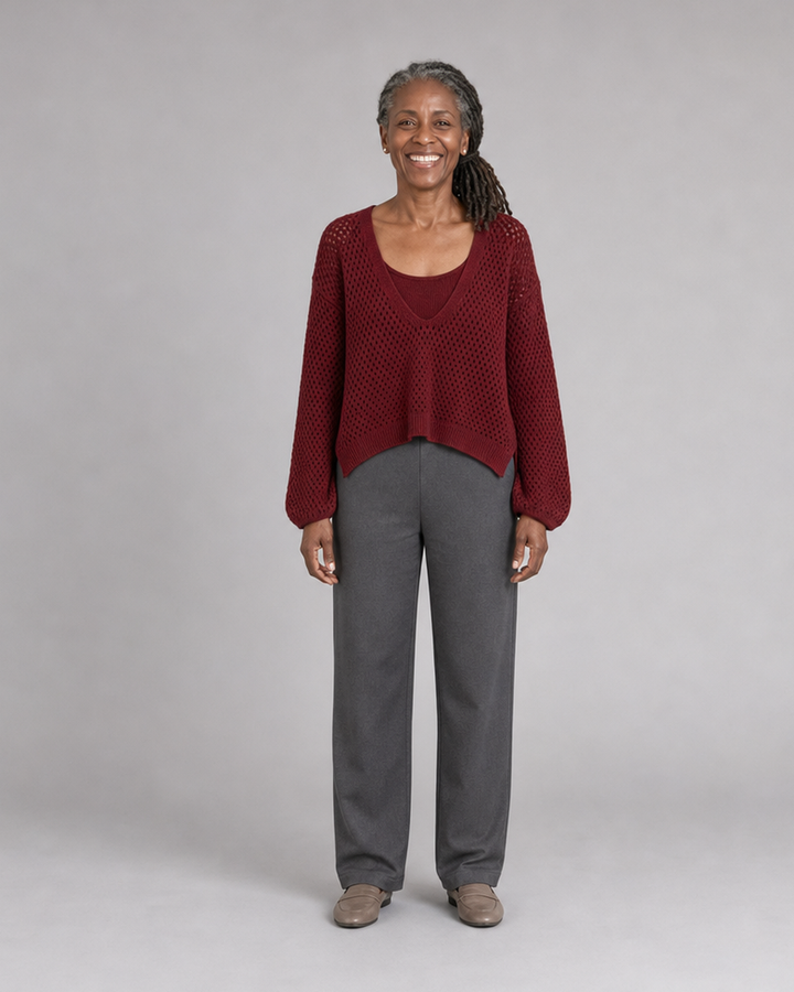 Ellery in Dark Red