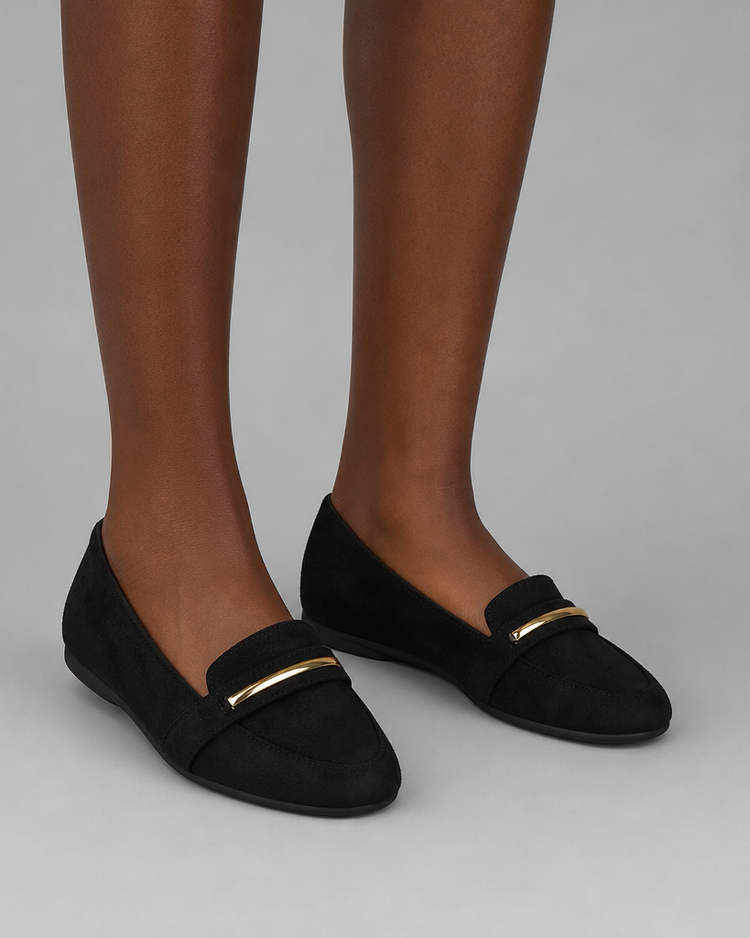 Jean | Pointed Suede-Look Loafers