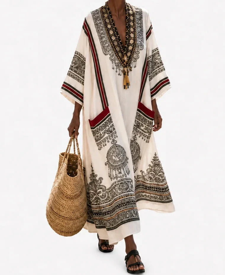 Amadi | Resort Kaftan Maxi Dress