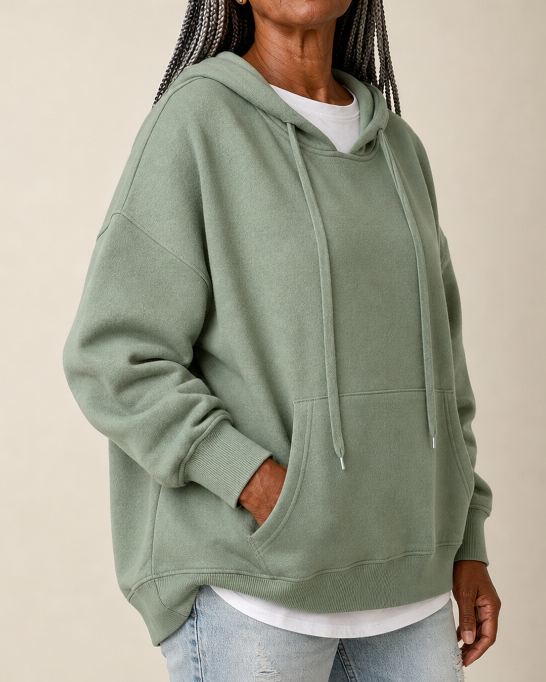 Amandine – Sage Green Sweater