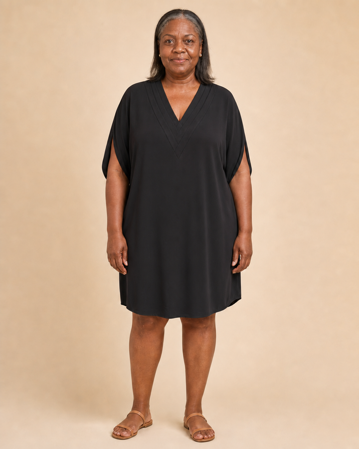 Queenette | Tummy Covering Shift Dress