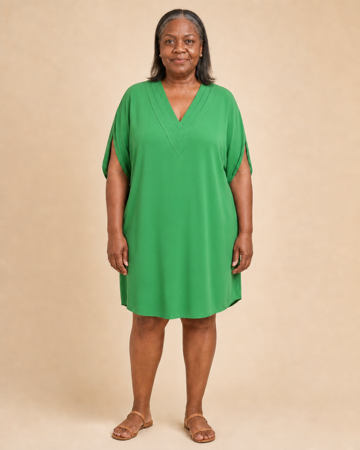 Queenette | Tummy Covering Shift Dress