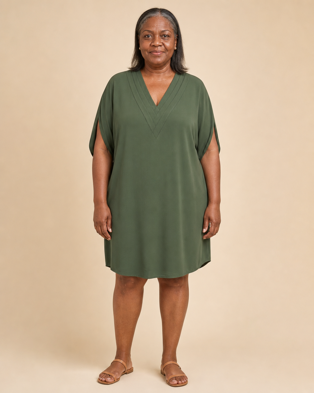 Queenette | Tummy Covering Shift Dress