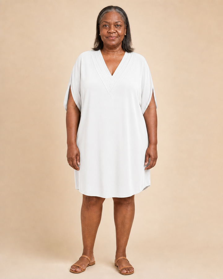 Queenette | Tummy Covering Shift Dress